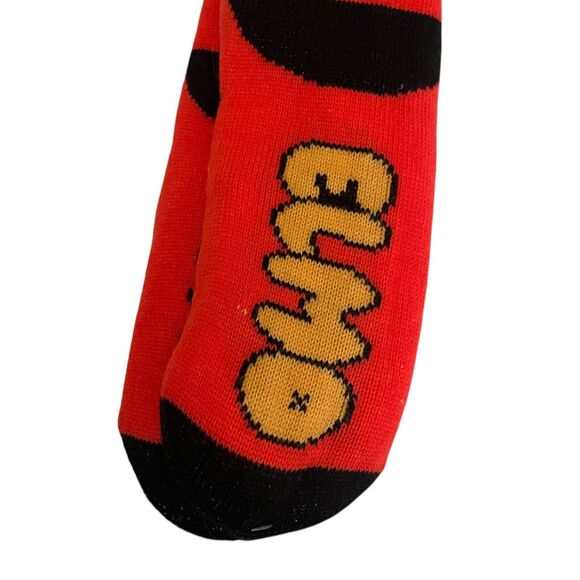 Sesame Street Elmo Sherpa Socks NWT One Size Fits Most OSFM Red Winter - Picture 4 of 5